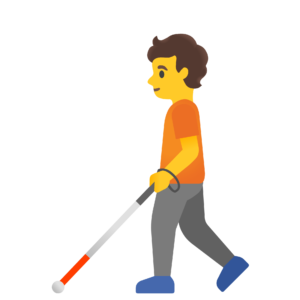 Blind Man Walking PNG