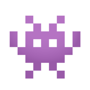 Pixel Space Invader PNG