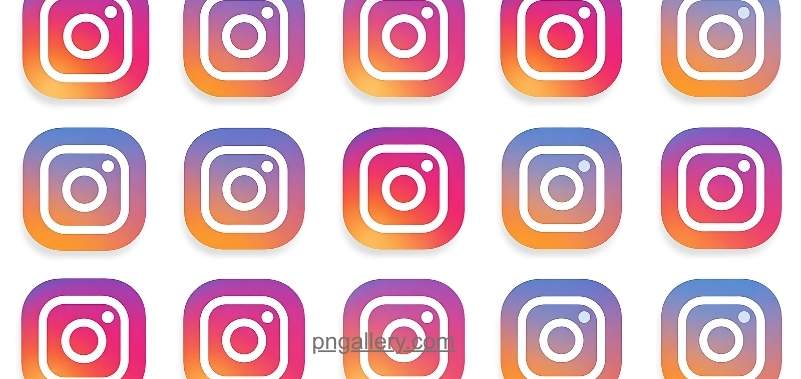 Instagram PNG Logos and Icons