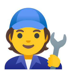 Mechanic Holding Wrench PNG