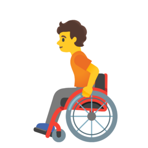 Person in Wheelchair PNG