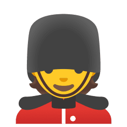Royal Guard Wearing Hat PNG