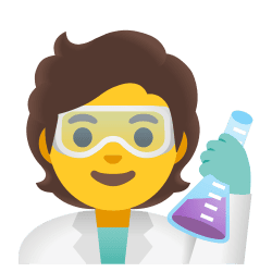 Scientist With Flask PNG