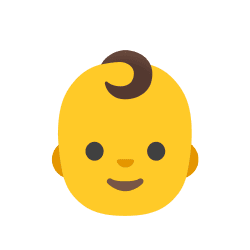 Smiling Baby Face PNG