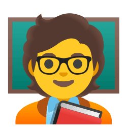 Teacher with Book PNG