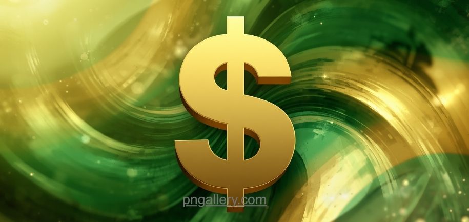 Dollar Sign PNG for Finance and Business Presentations
